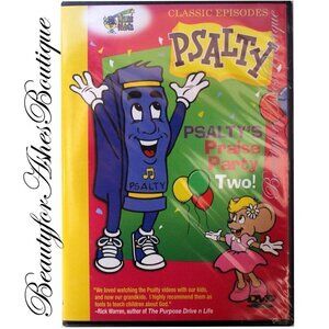 Psalty's Praise Party Two! Kids Worship Story Childrens Stage Show Fun Best DVD